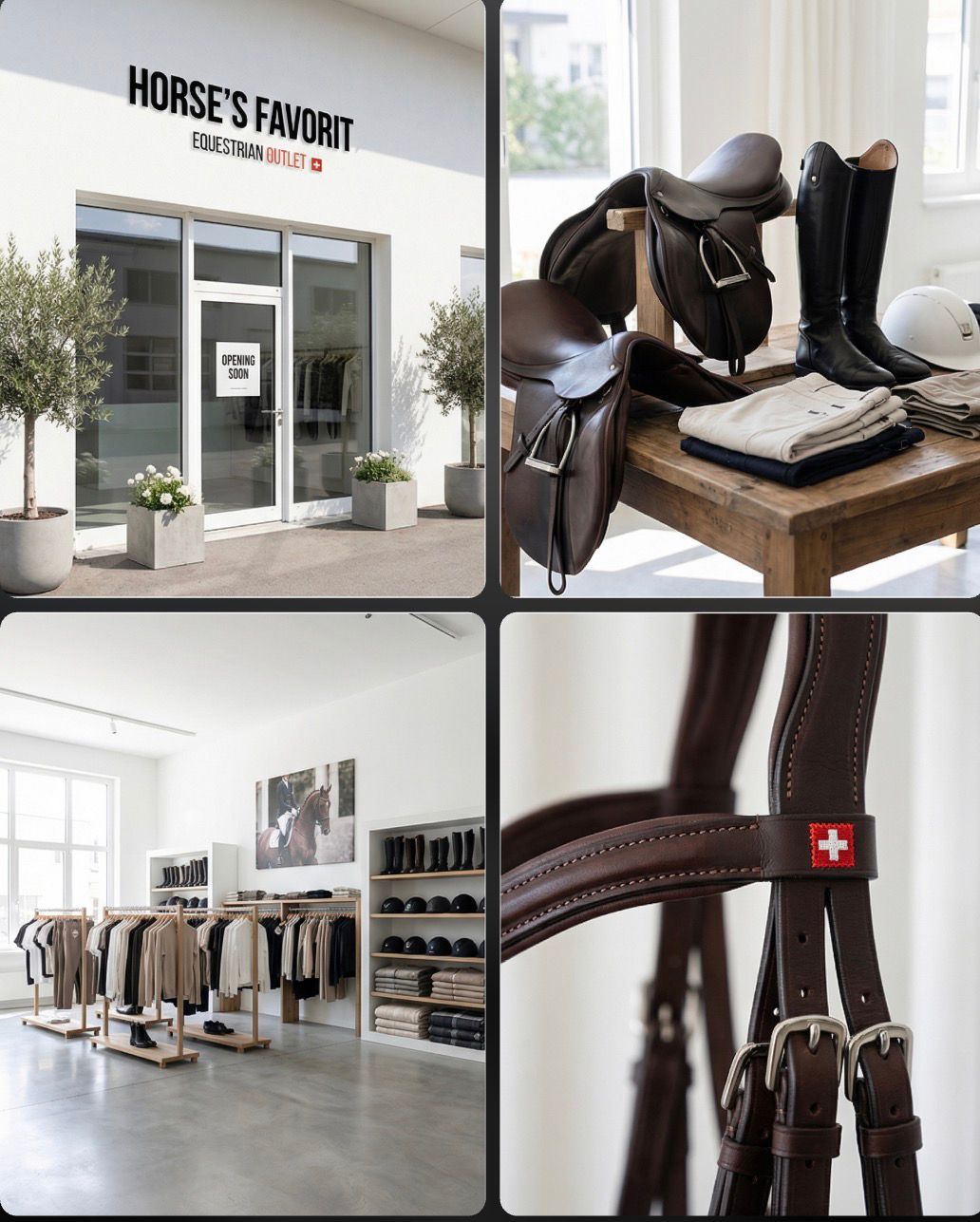 Horse's Favorit : matériel d'équitation seconde main et outlet à Etoy